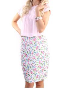 Floral Print Dress Xl