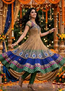 Elegant Indian Designer Anarkali Dress