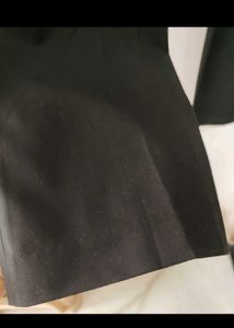 Chic High-Waisted Black Flare Trousers