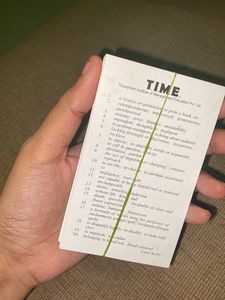 TIMES Cue Cards For Vocabulary