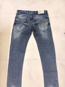 Men's Blue Wash Denim Jeans