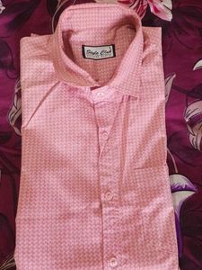 Style club honk kong Pink Patterned Shirt