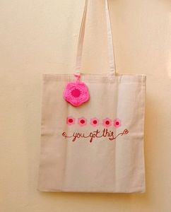Totebag + Bag Charm