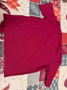 Stylish Ribbed V-Neck Tie-Front Top