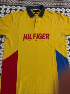 Tommy Hilfiger Yellow Polo Shirt