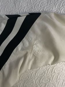 White Wind cheaterJacket with Black Stripes