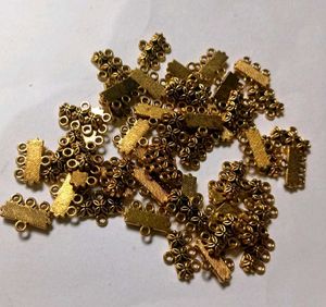 Antique Gold Tone 35 pic Necklace Clasps