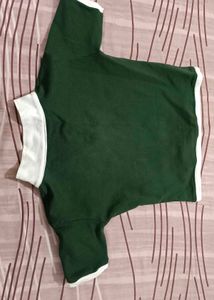 Green Collared Polo T-Shirt