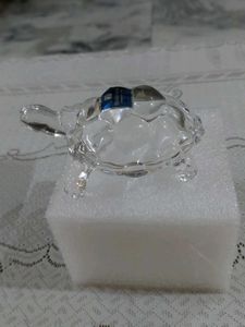 Feng Shui Crystal Turtle Figurine