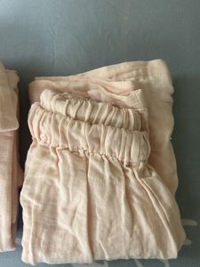 Cozy Cotton Pajama Set - Soft Peach
