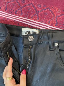 Black Leather Pants