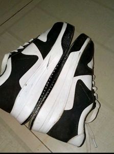 Black &amp; White Sneakers