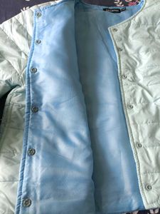 Light Blue Puffer Jacket