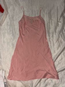 Pink Slip Dress