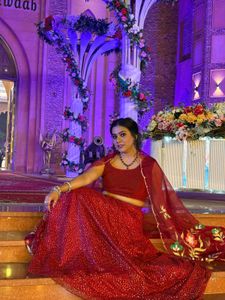 Red Lehenga