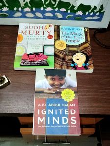 Sudha Murthy & Dr APJ Abdul Kalam 3 Books Set
