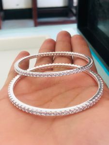 Pure Silver Bangles (wt:-21.800g)