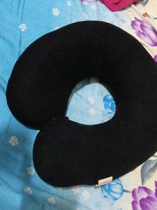 Comfy Black Travel Neck Pillow