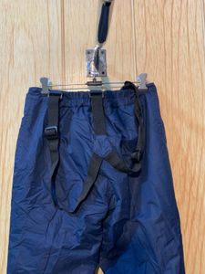 Navy Blue Parachute Pants
