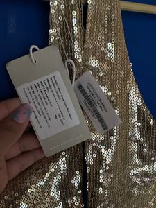 Cutout Sequin Back Jumpsuit