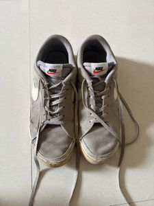 Nike Grey Suede Sneakers