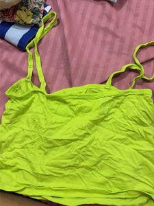 Neon Green Camisole Top