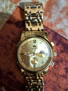 Men's olevs brand analogue wrist watch