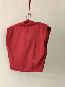 Cowl Neck Crop Top For ₹100