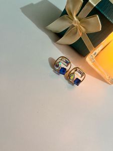 Sparkling Gemstone Earrings