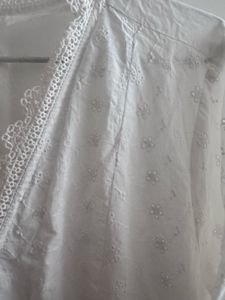 Diza / Westside - Cut Work White Kurta