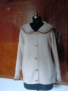 open nude cardigan 💞