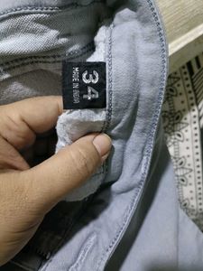 Grey Denim Jeans