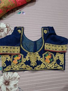Pink Net Dupatta with Gold Embroidery