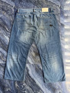 G Star Raw Blue Wash Denim Jeans