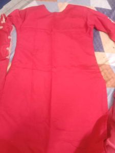 Festive Pink Kurta Set