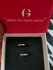 Silver Toe Rings - Adorable Pair