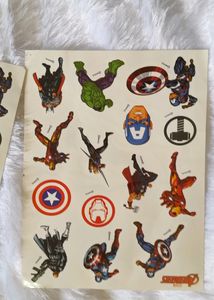 Avengers Tattoo Sheets