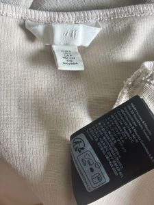 H&amp;M Ribbed Crop Tank Top