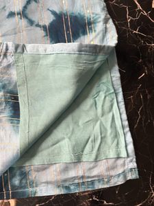 Blue Tie-Dye Mini kurta