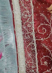 bridal lehnga with dupatta