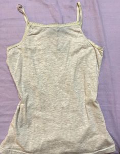 bow cami top with lace neckline 🪽