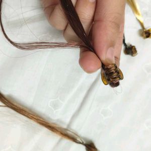 Clip-in Hair Extensions set of 2