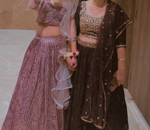 Embroidered lehnga choli set