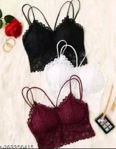 Lace Bralette Crop Top