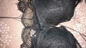 Elegant Black Lace Bra