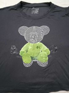 bauxer genz oversized cropped tshirt top