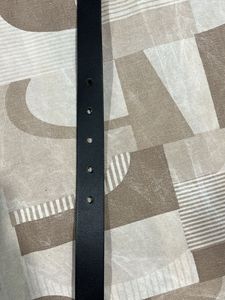 Classic Black Leather Belt