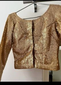 Golden Sequence Blouse