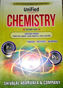 Unified Chemistry: Second Year (Paper 2)