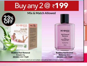 Avon Combo Herbal Hair Removal Cream&amp;Facial Bleach